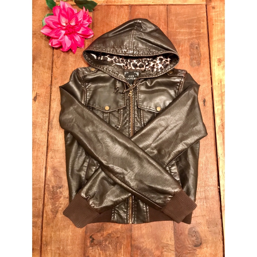 Vegan Leather Jacket